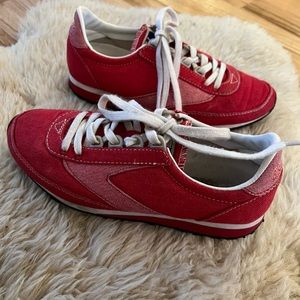 Brooks Heritage Vintage Red Sneakers